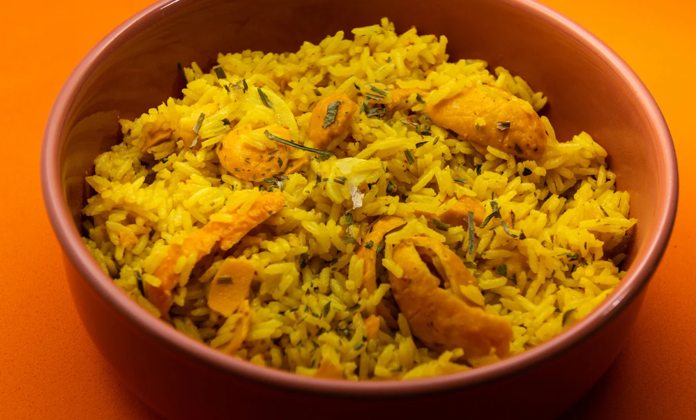 Arroz com pequi